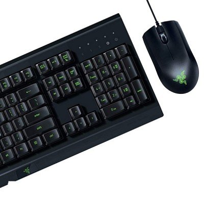باندل موس و کيبورد و پد موس ریزر مدل RAZER GAMING CYNOSA LITE+ABYSSUS LITE