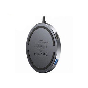 هاب شارژر 4 پورت و وایرلس بیسوس مدل WXJMY-0G