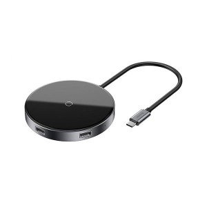 هاب شارژر 4 پورت و وایرلس بیسوس مدل WXJMY-0G
