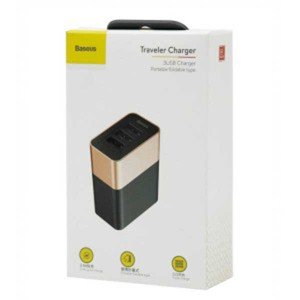 شارژر دیواری بیسوس مدل TRAVEL CHARGER CCALL-JEV1