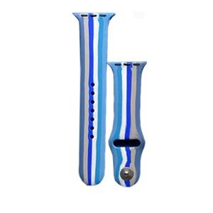 بند سیلیکونی مدل rainbow مناسب برای اپل واچ 42/44/45 میلیمتری