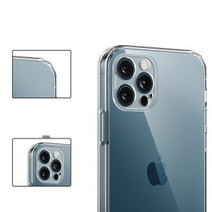 کاور شیشه ای مناسب برای گوشی موبایل اپل iPhone 12 pro max دارای محافظ دوربین