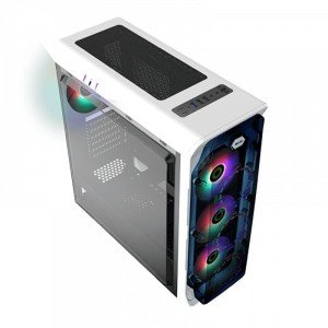کیس کامپیوتر گیم مکس مدل  Starlight G509 FRGB سفید