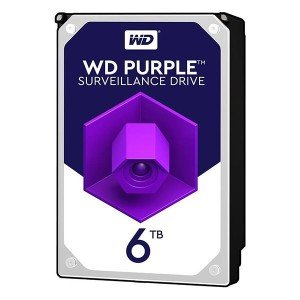 هارد دیسک اینترنال وسترن دیجیتال مدل Purple WD60PURZ ظرفیت 6 ترابایت