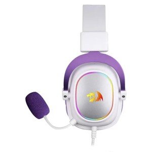 هدست مخصوص بازی ردراگون مدل ZEUS-X Purple RGB H510