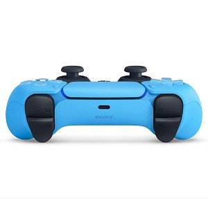 دسته بازی بی سیم سونی رنگ آبی مدل DualSense 5 starlight blue