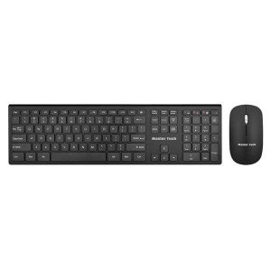 کیبورد و موس بی سیم مسترتک مدل MK 9600BW