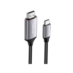 کابل تبدیل USB-C به HDMI پرودو مدل PD-4KCHD2-GY