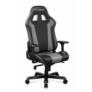 صندلی اداری مدیریتی و مخصوص بازی دی ایکس ریسر مشکی خاکستری مدل King Series/D4000/NG