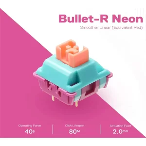 سوئیچ کیبورد مکانیکال ردراگون مدل A113 Bullet R