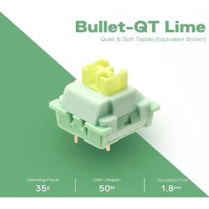 سوئیچ کیبورد مکانیکال ردراگون مدل A113 Bullet QT