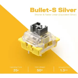 سوئیچ کیبورد مکانیکال ردراگون مدل A113 Bullet S