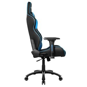 صندلی اداری مدیریتی و مخصوص بازی ای کی ریسینگ مشکی آبی مدل K601O Blue