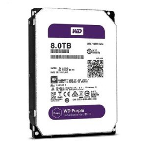 هارد دیسک اینترنال وسترن دیجیتال مدل Purple ظرفیت 8 ترابایت با گارانتی اصلی