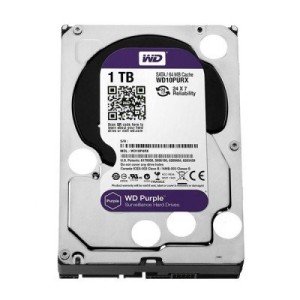 هارد دیسک اینترنال وسترن دیجیتال *نو*مدل Purple ظرفیت 1 ترابایت با گارانتی اصلی