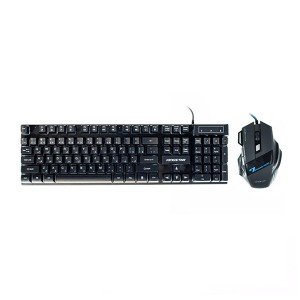 کیبورد و موس سیمی مخصوص بازی کینگ استار مدل KBM255G
