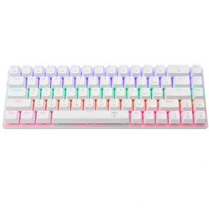 کیبورد سیمی مخصوص بازی تی دگر مدل Viator T-TGK325 WHITE