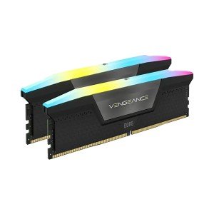 حافظه رم دسکتاپ کورسیر مدل   VENGEANCE RGB DDR5 64GB 32GBx2 6600MHz CL32