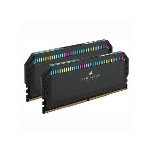 حافظه رم دسکتاپ کورسیر مدل  DOMINATOR PLATINUM RGB 16GBx2 32G 6200Mhz DDR5