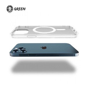 کاور مگ سیف IPhone 13 Pro گرین لاین  مدل  Anti-Shock Magsafe