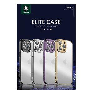 کاور شفاف  IPhone 13 promax  گرین لاین  مدل elite case