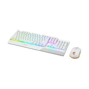 کیبورد و موس گیمینگ ام اس آی VIGOR GK30 White