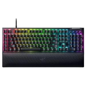 کیبورد مخصوص بازی ریزر مدل BlackWidow V4 Green switch