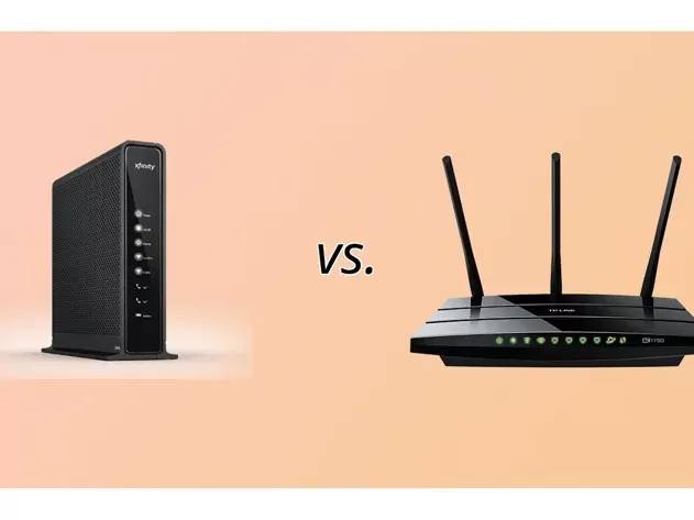 تفاوت modem و Router