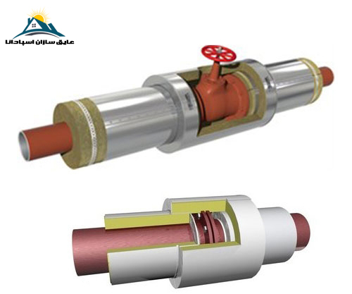 عایق کاری ولو (valve) و فلنج (flange)