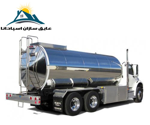 عایق کاری تانکرهای حمل قیر با عایق حرارتی پشم سنگ