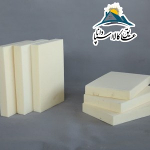 عایق پلی یورتان تخته ای ضخامت 10cm و دانسیته 45kg/m3