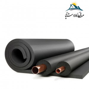عایق لوله ای الاستومری قطر 4 اینچ و ضخامت 19 میلی متر