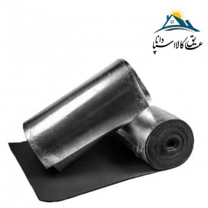 عایق رولی الاستومری ضخامت 40 میلی متر روکش آلومینیوم 230 میکرون