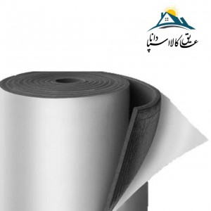 عایق رولی الاستومری ضخامت 16 میلی متر روکش آلومینیوم 230 میکرون