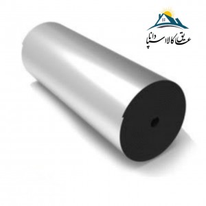 عایق رولی الاستومری ضخامت 9 میلی متر روکش آلومینیوم 170 میکرون مسلح