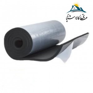عایق رولی الاستومری ضخامت 19 میلی متر پشت چسب دار ساده