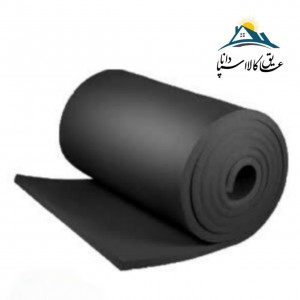 عایق رولی الاستومری ضخامت 13 میلی متر ساده