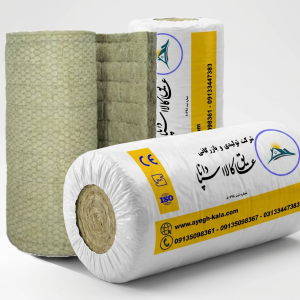 پشم سنگ توری دار (پتویی)