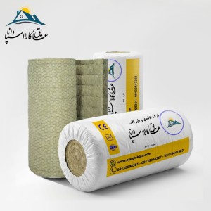 پشم سنگ توری دار (پتویی)