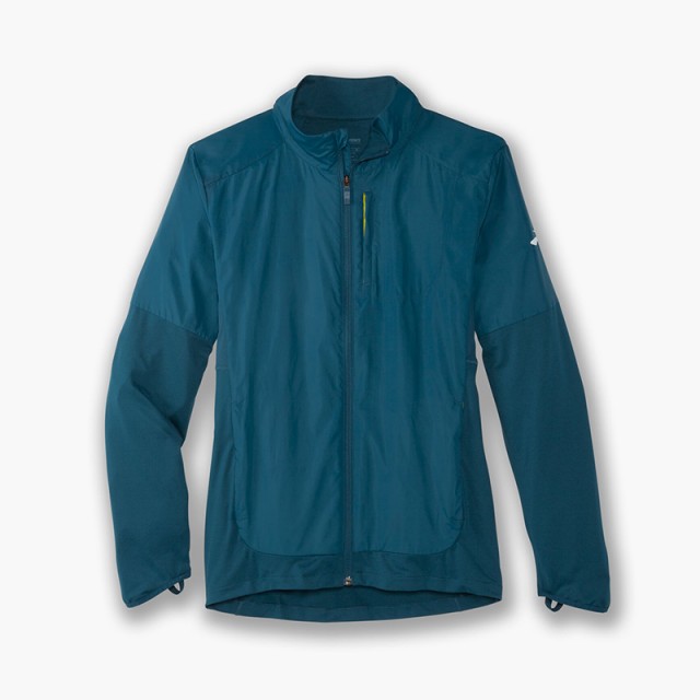 کاپشن ورزشی مردانه بروکس مدل Brooks Mens Fusion Hybrid Jacket|کله غازی