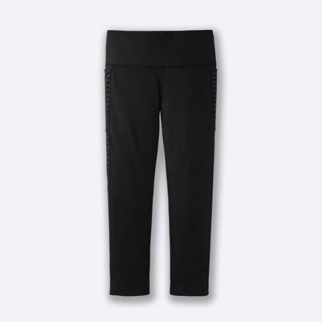 نیم لگ ورزشی زنانه مدل Brooks Women's Greenlight Capri|مشکی