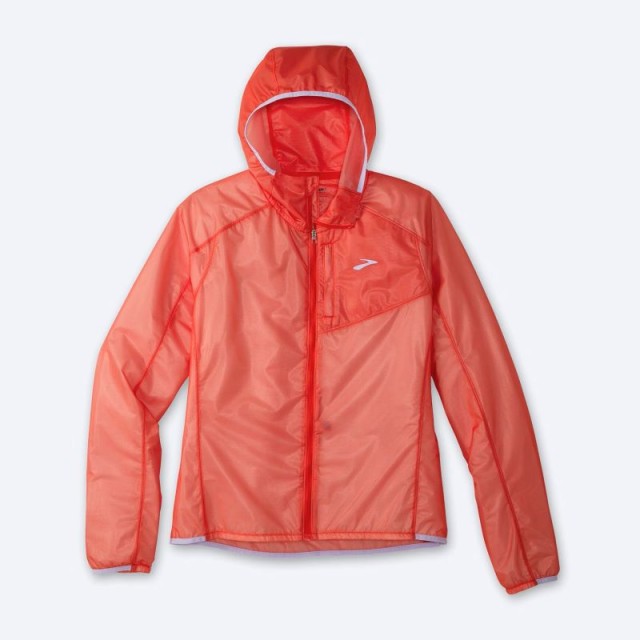 سویشرت ورزشی زنانه بروکس مدل Brooks Women's All Altitude Jacket|قرمز