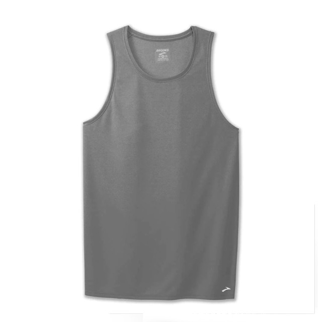 تاپ ورزشی مردانه بروکس مدل Brooks Men's Podium Singlet|طوسی