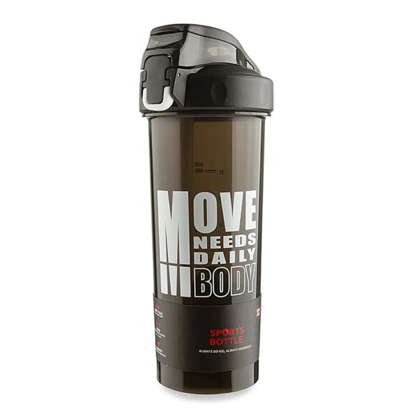 شیکر موو بادی مدل Move Body III  2023 گنجایش 0.8 لیتر | مشکی