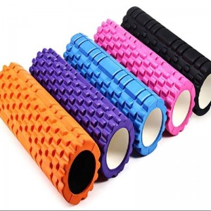 فوم رولر یوگا مکس ول طول 33 سانتی متر مدل Yoga foam roller Maxwell|نارنجی