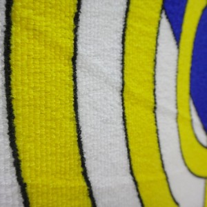 حوله ورزشی  رئال مادرید مدل Real Madrid sports towel| سفید آبی