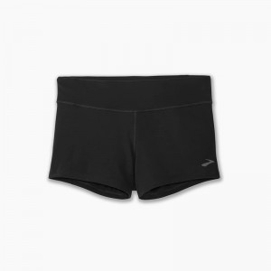 شورت تایت ورزشی زنانه بروکس مدل Brooks Women's Speedwork Short Tight|مشکی
