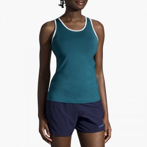 تاپ ورزشی زنانه بروکس مدل Brooks Women Pick-Up Tank|سبز