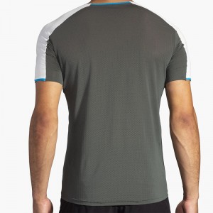 تیشرت ورزشی مردانه بروکس مدل Brooks Men's Atmosphere Short Sleeve|سبز
