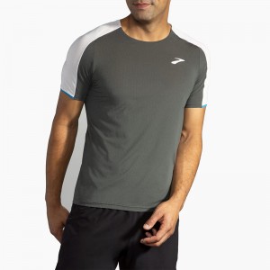 تیشرت ورزشی مردانه بروکس مدل Brooks Men's Atmosphere Short Sleeve|سبز